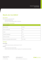 Mastic de rive 600ML - FT